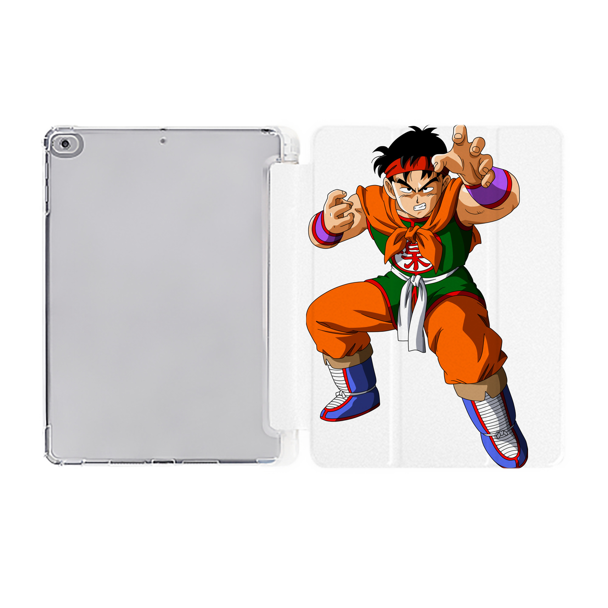 （画像用） ドラゴンボール DRAGON BALL IPad ケース ペン収納付き 三つ折りスタンド PUレザー×シリコン 対応機種9.5/10.5/10.9インチ